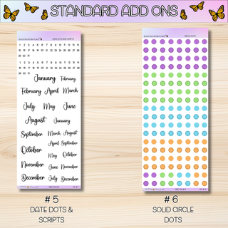 Kit # 14 Standard Size Add Ons