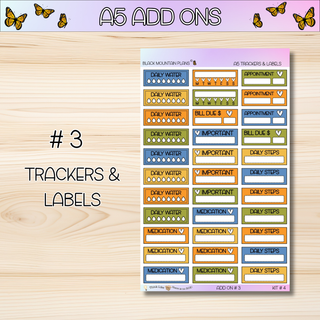 Kit # 4 A5 Add Ons