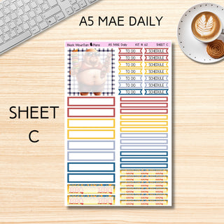Kit 62        A5 MAE Daily Kits