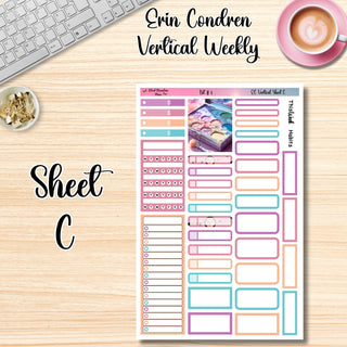 Kit # 8       Erin Condren Vertical Planner Weekly Kit