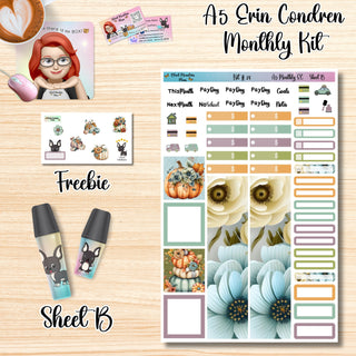 Kit 24        A5 Erin Condren ANY Month Planner Kit