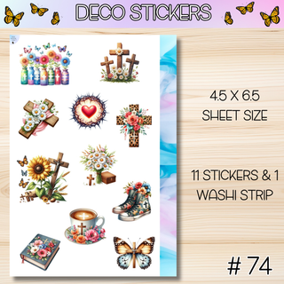 DECO STICKERS # 74