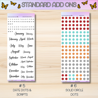 Kit # 6 Standard Size Add Ons
