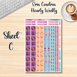 Kit # 8       Hourly Erin Condren Weekly