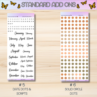 Kit # 3 Standard Size Add Ons