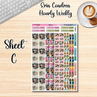 Kit 17       Hourly Erin Condren Weekly