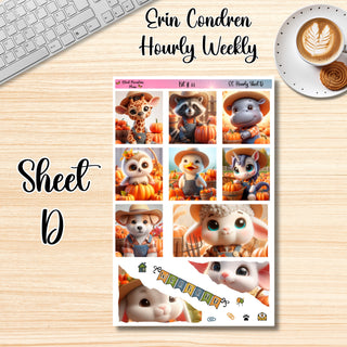 Kit 31       Hourly Erin Condren Weekly