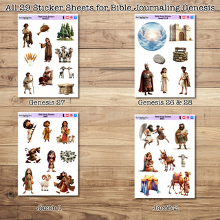 GENESIS Sticker Bundle All 28 Genesis Sticker Sheets 20% Off Savings