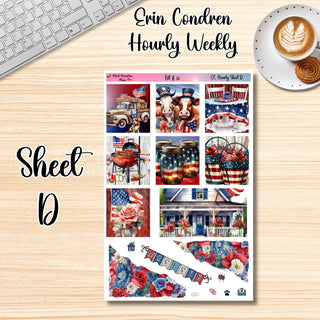 Kit 13       Hourly Erin Condren Weekly