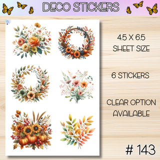 DECO STICKERS # 143