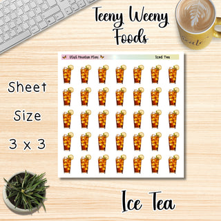 ICE TEA Teeny Weeny Foods