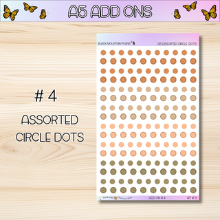 Kit # 3 A5 Add Ons