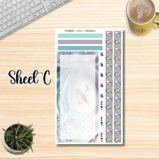 Kit 34        Large Plum Paper ANY Month and Dashboard Page