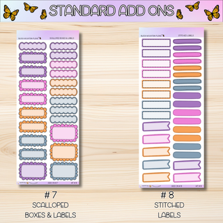 Kit # 8 Standard Size Add Ons