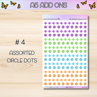 Kit # 14 A5 Add Ons