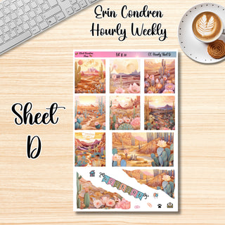 Kit 20       Hourly Erin Condren Weekly