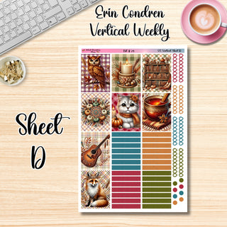 Kit 29       Erin Condren Vertical Planner Weekly Kit