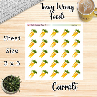 CARROTS Teeny Weeny Foods