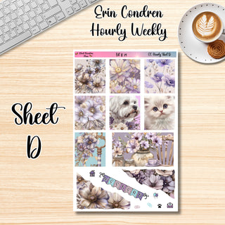 Kit 19       Hourly Erin Condren Weekly