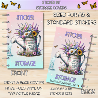 Option # 4 Laminated Covers & Sticker Storage Covers