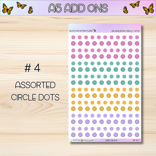 Kit # 7 A5 Add Ons