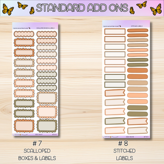 Kit # 3 Standard Size Add Ons