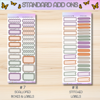 Kit # 9 Standard Size Add Ons