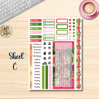 Kit # 4       A5 Plum Paper ANY Month and Dashboard Pages