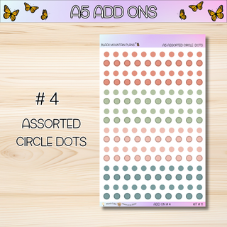 Kit # 11 A5 Add Ons