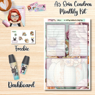 Kit 24        A5 Erin Condren ANY Month Planner Kit