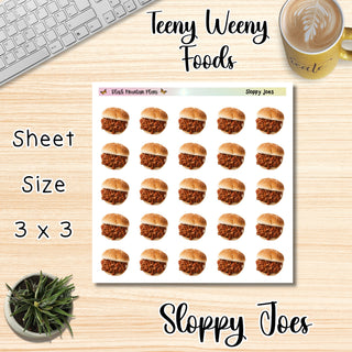 SLOPPY JOES Teeny Weeny Foods