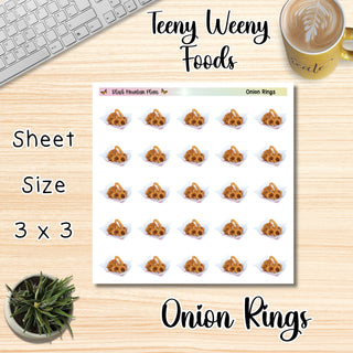 ONION RINGS Teeny Weeny Foods