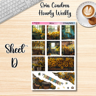 Kit 23       Hourly Erin Condren Weekly