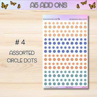 Kit # 17 A5 Add Ons