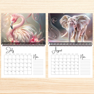 SAFARI 2025 WALL CALENDAR