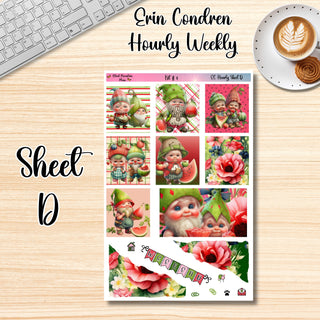 Kit # 4       Hourly Erin Condren Weekly