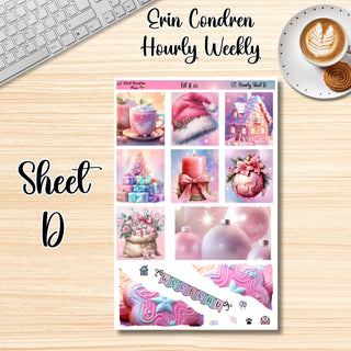 Kit 35       Hourly Erin Condren Weekly