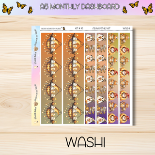 Kit # 10 A5 DATED Any Month Monthly Kits