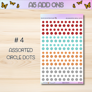 Kit # 6 A5 Add Ons