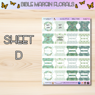 EUCALYPTUS       BIBLE TABS
