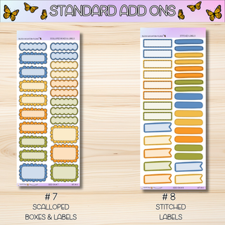 Kit # 4 Standard Size Add Ons