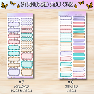 Kit # 12 Standard Size Add Ons