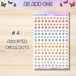 Kit # 15 A5 Add Ons