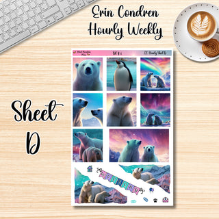 Kit # 6       Hourly Erin Condren Weekly