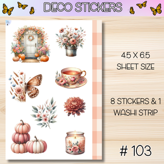 DECO STICKERS # 103