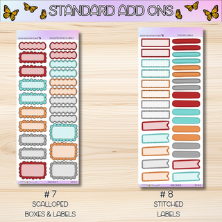 Kit # 6 Standard Size Add Ons