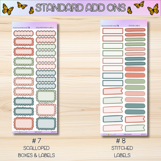Kit # 11 Standard Size Add Ons