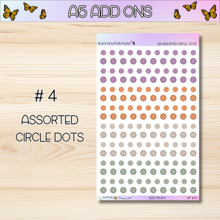 Kit # 9 A5 Add Ons