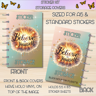Option # 3 Laminated Covers & Sticker Storage Covers