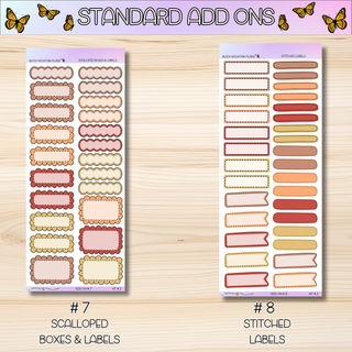 Kit # 2 Standard Size Add Ons
